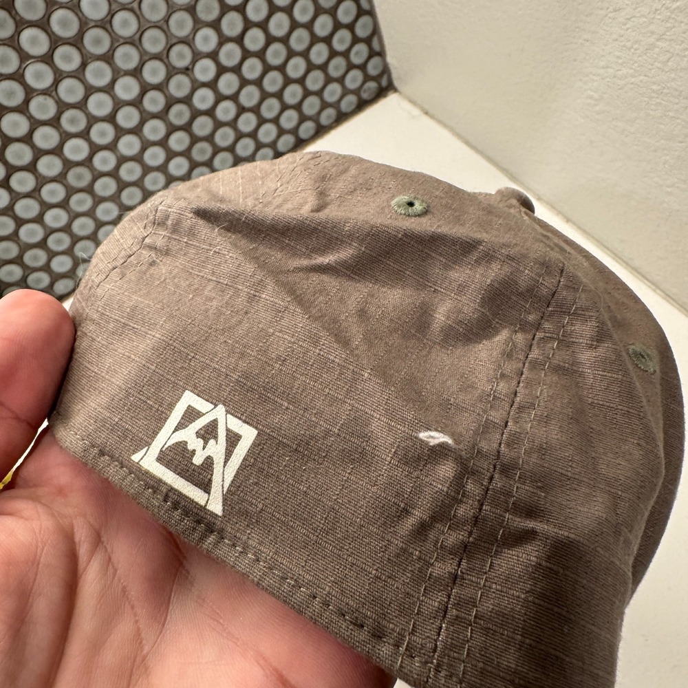 Avalanche Hat Cap Mens Mountain Graphic Logo Outdoor Supply Company Ripstop - Picture 5 of 6